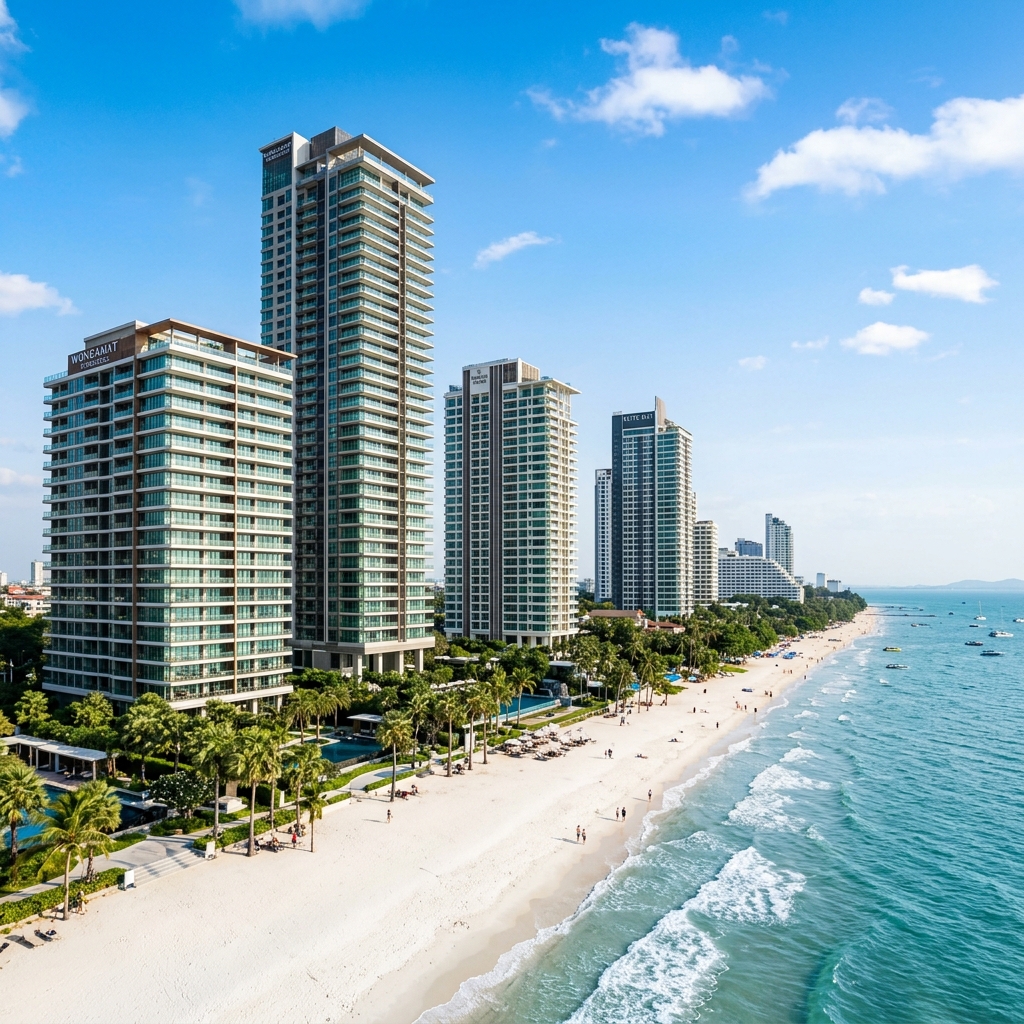 Wong Amat Naklua premium beachfront Pattaya