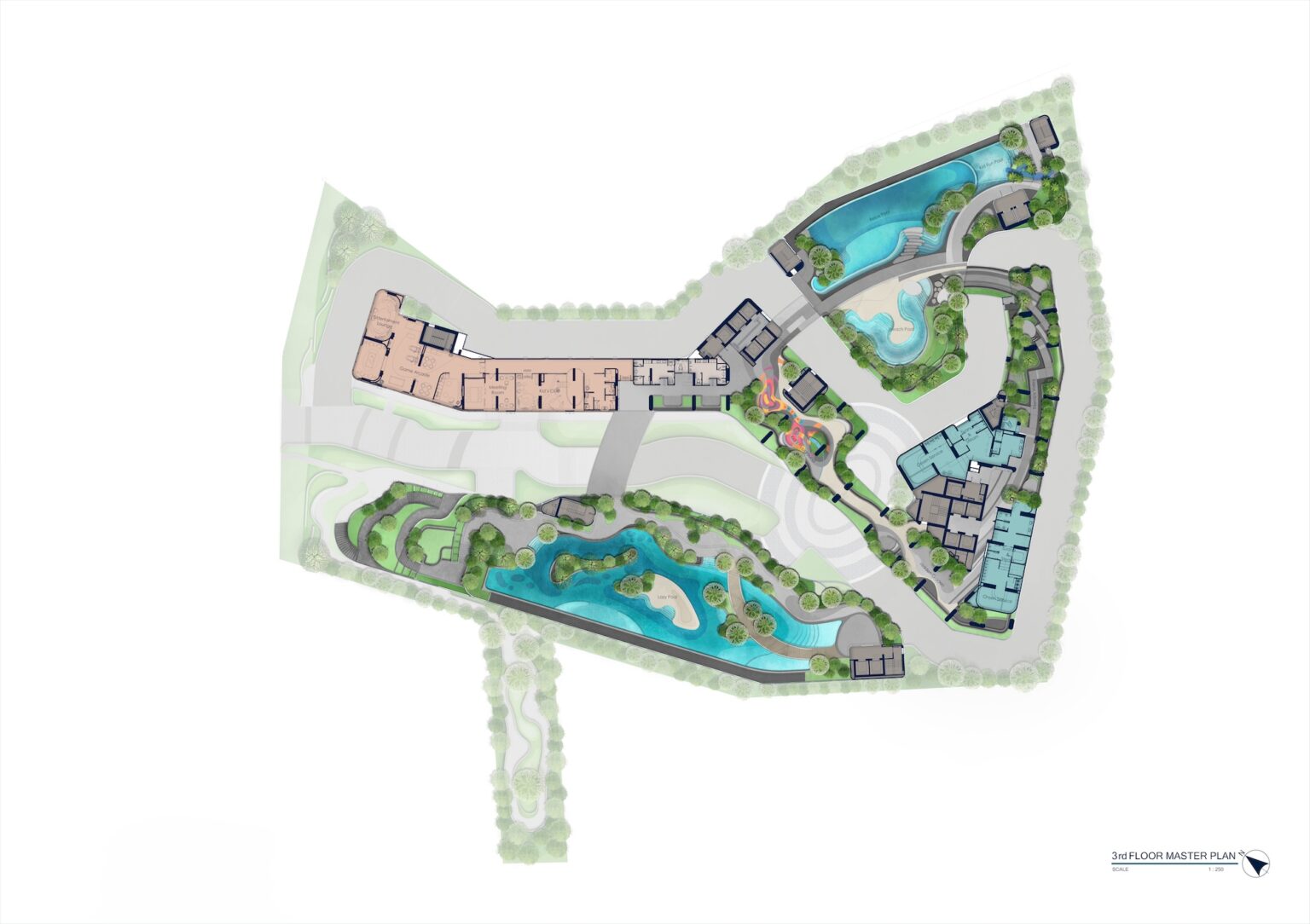 Aquarous Jomtien Pattaya masterplan