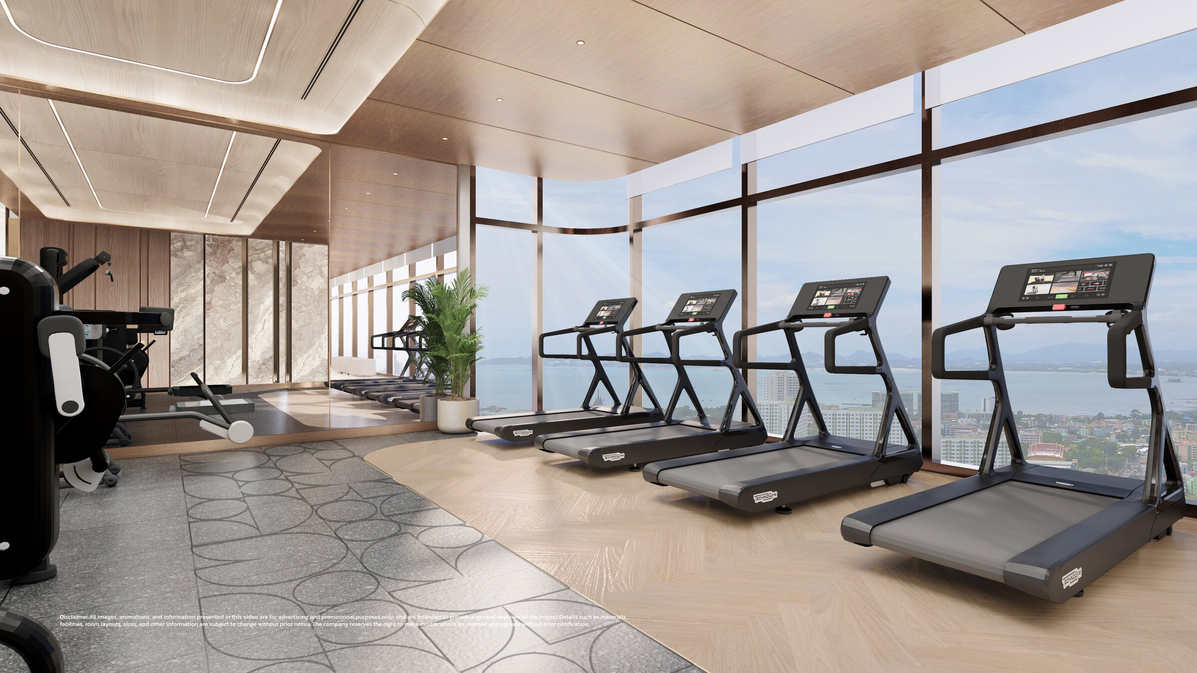 Fitness at ONCE Wongamat