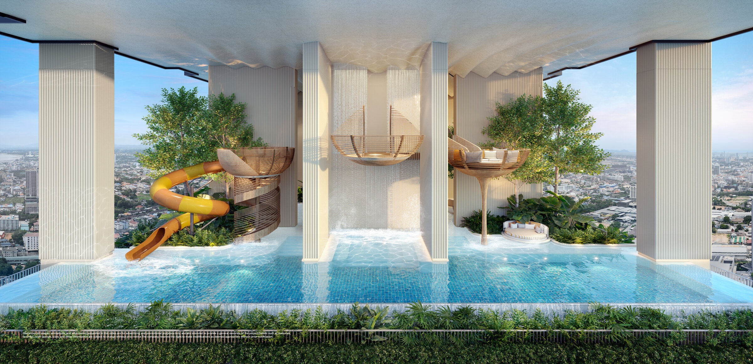 Pool at ONCE Wongamat